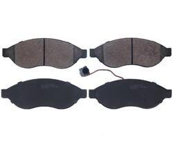 BREMSBELÄGE BREMSBELAGSATZ VORNE passend für FIAT 500 FIORINO QUBO + FORD KA