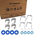 4x Original VW Einspritzventil Dichtungssatz Reparatursatz 06D998907 Für Golf