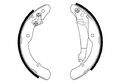 HELLA BREMSBACKEN-SATZ 230mm HINTERACHSE passend für SEAT INCA SKODA OCTAVIA