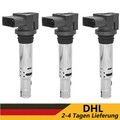 3x Zündspule Zündmodul für Seat Ibiza Skoda Fabia VW Polo 6R 9N Audi A3 1.2-1.6