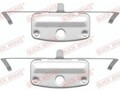 Quick Brake Zubehörsatz, Scheibenbremsbelag 109-1644 für BMW