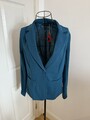 Mint Limit Damen Blazer Jacke türkis - Größe S - Smart Casual Work Office Wear
