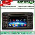 Android 14 8-Kern GPS CarPlay Autoradio Navi für Mercedes ML/GL Klasse W164 X164