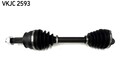 SKF VKJC 2593 Antriebswelle Vorne Links für FIAT QUBO (225) Idea (350)