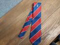 Markenlose Krawatte für Olympia Manchester 2000 Logo rot blau