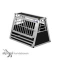 N60 Hundetransportbox Gitterbox Aluminium Transportbox Hundebox Alubox Autobox