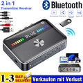 Bluetooth 5.3 Empfänger Transmitter Sender Receiver Stereo Audio Adapter AUX NFC