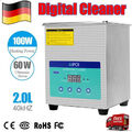 Digital Ultraschallreinigungsgerät Ultraschallreiniger Ultrasonic Cleaner 2L