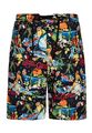 KING KEROSIN Herren Badeshorts mit exklusivem Allover Print Lago Di Garda