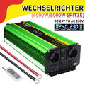 4000W 8000W Reiner Sinus-Wechselrichter,24V DC auf 230V AC Spannungswandler 2AC