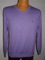 Tommy Hilfiger Herren Pullover Premium Cotton Gr. M  100% Baumwolle  lila