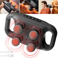 4 Köpfe Electric Massage Gun 6 Modi Massagepistole Massager Muscle Massagegerät