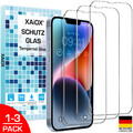1-3x Panzerfolie iPhone 14 Pro Max Plus Display Schutzglas Hartglas Echt Glas