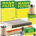 MANN FILTERSET passend für VOLVO S60 S80 II V60 I V70 III XC60 I XC70 II D2/3/4