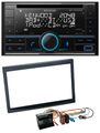 Kenwood CD 2DIN DAB USB MP3 Bluetooth Autoradio für Peugeot 207 307 Expert Partn