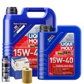 Motoröl 15W40 LIQUI MOLY Touring High Tech 6L+MAHLE Ölfilter +Spülung