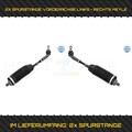 2X MEYLE SPURSTANGE VORDERACHSE LINKS + RECHTS FÜR AUDI - SEAT - SKODA - VW
