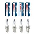 4x Zündkerzen Bosch für Alfa Romeo Chevrolet Citroen Dacia Daewoo 0242235666