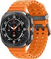 Samsung Galaxy Watch Ultra L705 47 mm LTE Smartwatch titan grau orange WLAN NEU