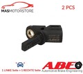 ABS SENSOR DREHZAHLFÜHLER PAAR VORNE ABE CCZ1287ABE 2PCS I FÜR MAZDA 3,5