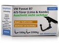 ANHÄNGERKUPPLUNG für VW Passat B7 10-14 vertikal abnehmbar HOOK +7pol E-Satz ECS