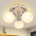 3 Flammen E14 Deckenstrahler Foyer Glas Spotleuchte ohne Glühbirnen Wohnzimmer