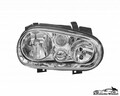 Scheinwerfer Halogen H1/H7 Rechts für VW Golf 4 1J Cabrio 1E7 Variant 1J5 97-06