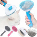 Haustier Bürste Haarentfernung Kamm Katzenbürste Reinigung Hund Selbstreinigende
