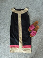 S'Oliver Selection  Kleid,  sehr edel, schwarz/beige, Gr. 40, Top Zustand