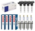 4x BERU Zündspule +4x BOSCH Zündkerze Doppelplatin für Toyota Prius Liftback
