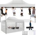 Pavillon Faltpavillon 3x4,5M Wasserdicht Sonnenschutz Gartenpavillon Partyzelt##
