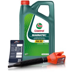5 L LITER CASTROL MAGNATEC STOP-START 5W-30 C2 MOTOR-ÖL MOTOREN-ÖL 31891027### SCHÜTZT AUCH MOTOREN OHNE START-STOP-FUNKTION ###