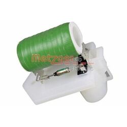 1x Vorwiderstand, Elektromotor (Kühlerlüfter) METZGER 0917350 passend für
