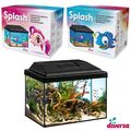 (67,00€/Stk.) diversa Aquarium 12 Liter Startup Set 30 3W LED SPLASH 30x20x20cm