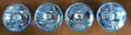 Mercedes Benz SL SLC R107 C107 W107 Scheinwerfer Headlights Neu Kit Set US to EU