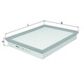 Luftfilter MAHLE LX 735 für Opel Jaguar Chevrolet Lti Astra H Caravan XK 8 TX