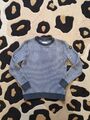 Pullover Strick Herren von Tom Tailor  in grau weiß - Größe M