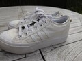adidas Originals NIZZA PLATFORM Sneaker Gr. 39,5 weiß 