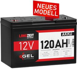 Gel Akku 12V 120Ah Gel Batterie Solarbatterie Wohnmobilbatterie Bootsbatterie