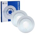 2x HELLA PAGID BREMSSCHEIBEN Ø287mm VORNE passend für SANTANA 300/350 56141PRO