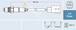 FAE Lambdasonde 77457 für TOYOTA