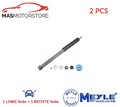 STOSSDAMPFER STOßDÄMPFER 2 STÜCK PAAR HINTEN MEYLE 626 725 0011 2PCS A NEU