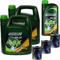 11L FANFARO LSX 5W-30 API SN/CF Motoröl Öl vollsynthetisch inkl. Motor Flush