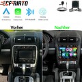 Android 15 Autoradio CarPlay GPS Navi Für Porsche Cayenne 9PA 2002-2010 + Kamera