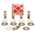 5x FEBI Türschlossbolzen für VW GOLF 2 PASSAT POLO T4 AUDI 100 80 vorne + hinten