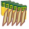 5x MANN-FILTER C 2485/2 LUFTFILTER 5-STÜCK!