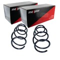 2X MAXGEAR FAHRWERKSFEDERN FEDERN VORNE passend für SKODA OCTAVIA VW GOLF