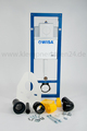 Wisa XS WC Vorwandelement Trockenbau 38 x 118 mit Bedienplatte Argos DF weiß