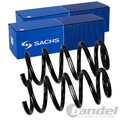 2x SACHS FAHRWERKSFEDER HINTERACHSE passend für MINI COUNTRYMAN PACEMAN COOPER