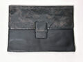 Bodenschatz Handtasche Umhängetasche Leder schwarz